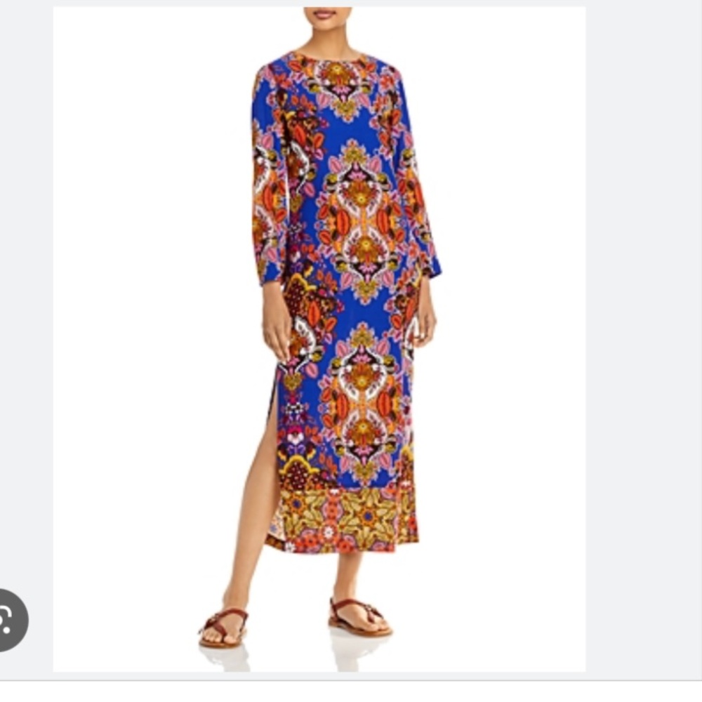 Kobi Halperin Marley Abstract-print Shift Dress In Admiral Multi